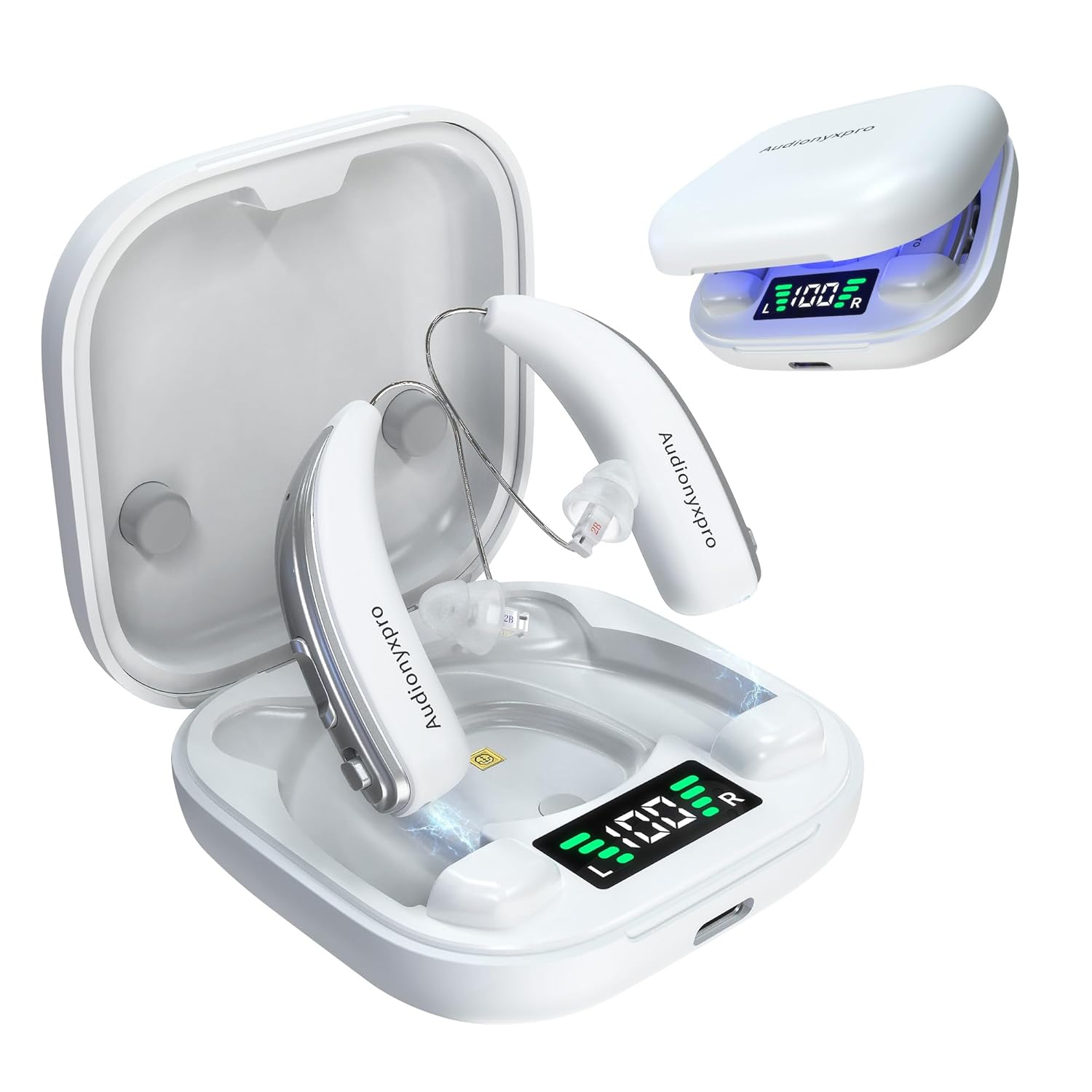 Audionyxpro Rechargeable OTC Hearing Aids