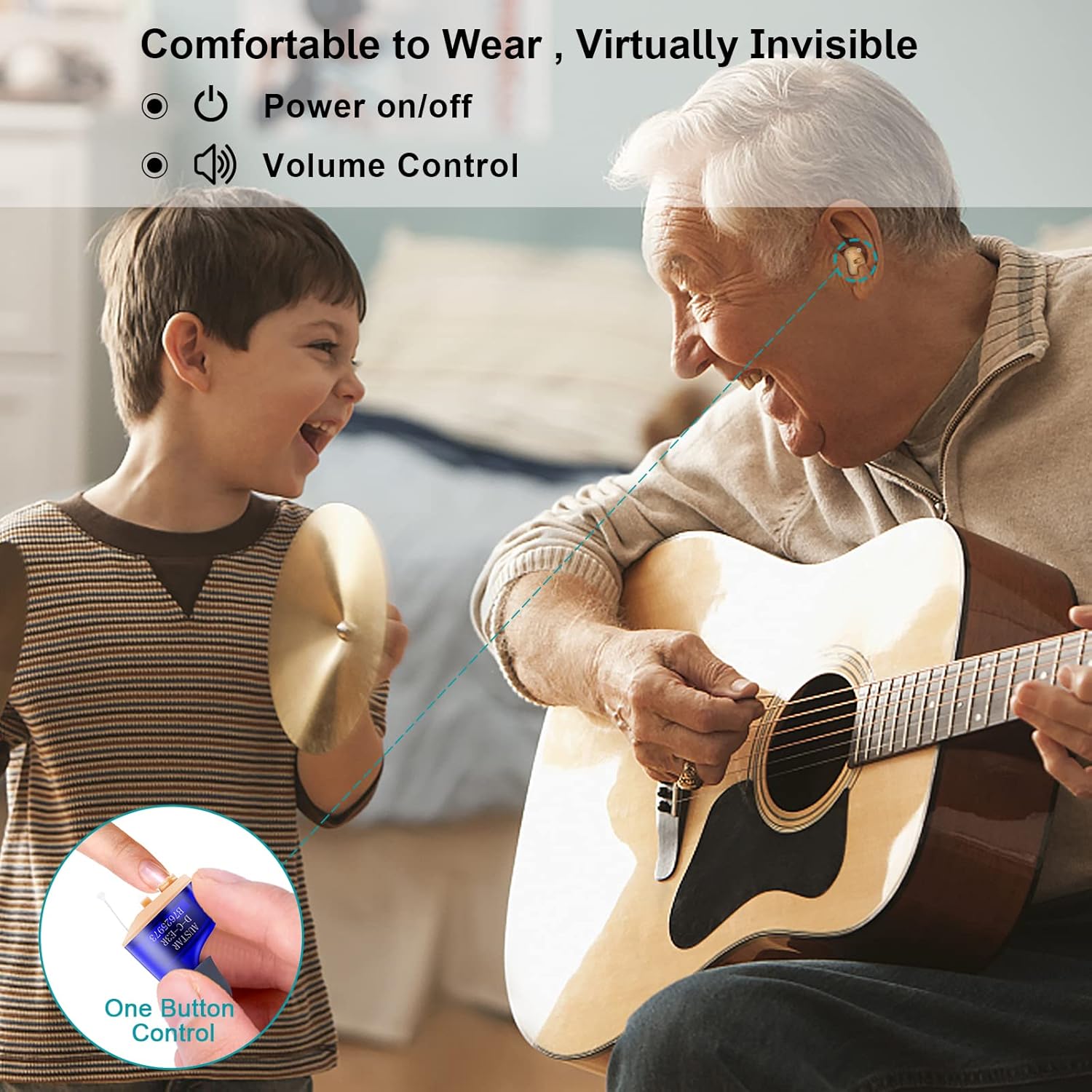 Avicill True Rechargeable Hearing Aid - Invisible
