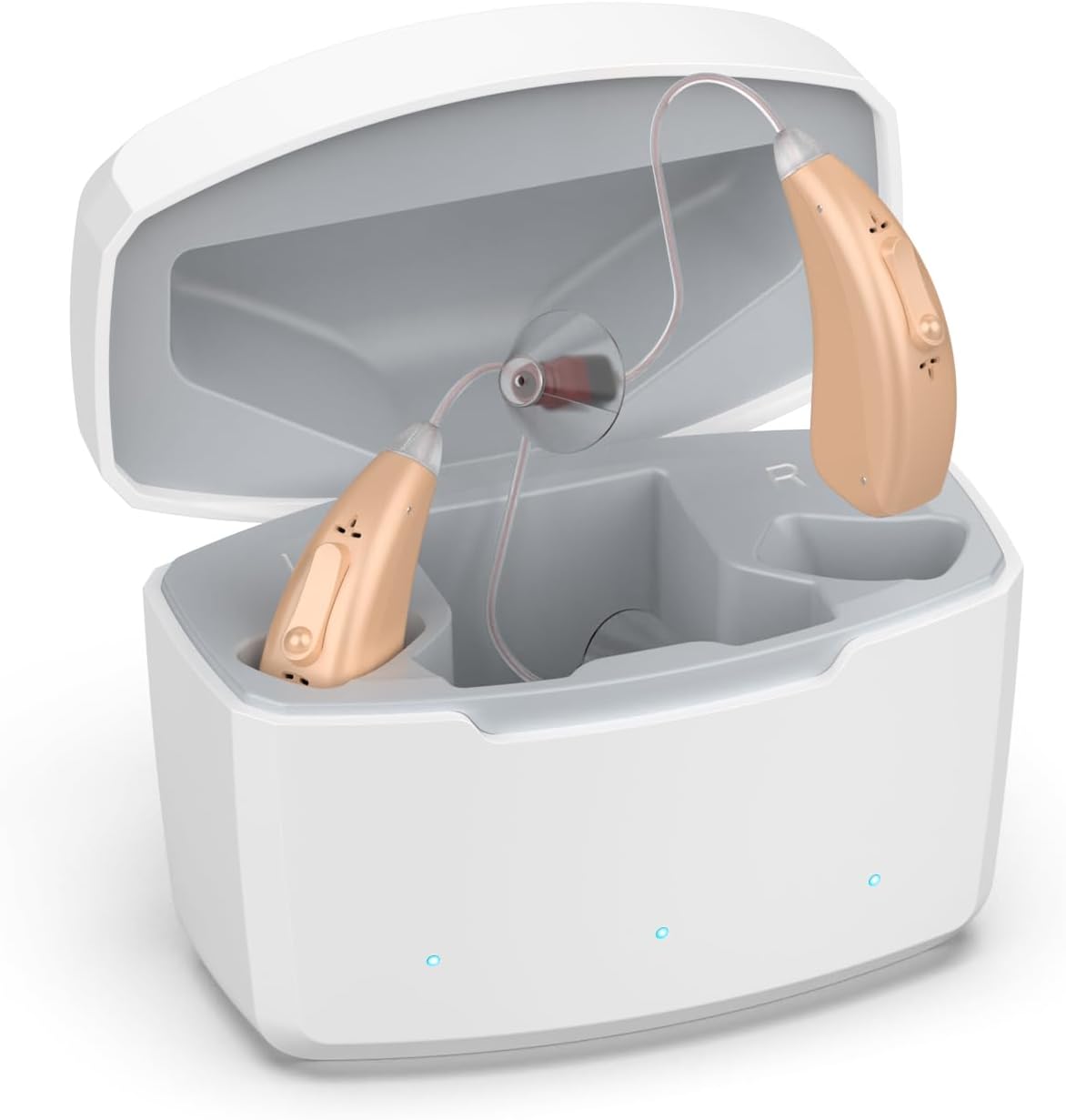 Lentorgi RIC Rechargeable Hearing Aid - Beige