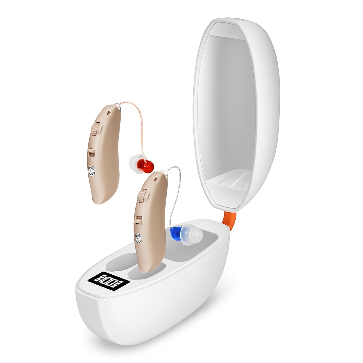 Sysyaztq Rechargeable Behind-the-Ear Hearing Aid