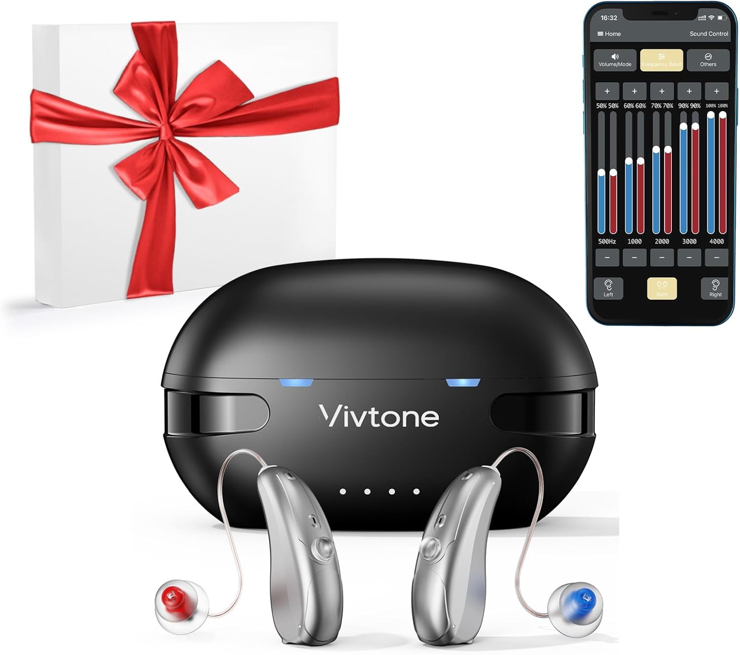 Vivtone Xpure 2.0 Bluetooth Rechargeable OTC Hearing Aid